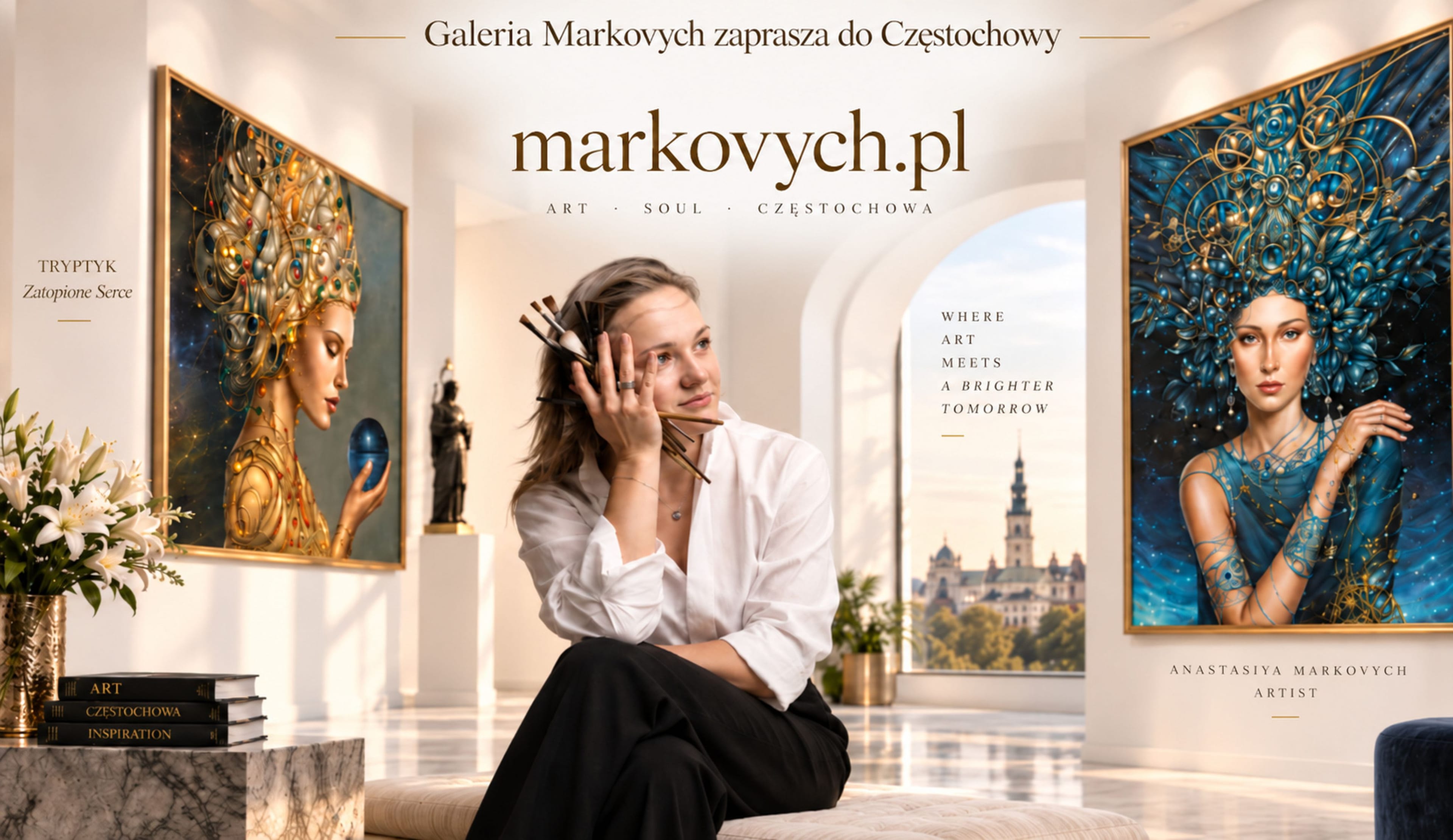 Galeria Markovych zaprasza do Częstochowy — Anastasiya Markovych i jej obrazy