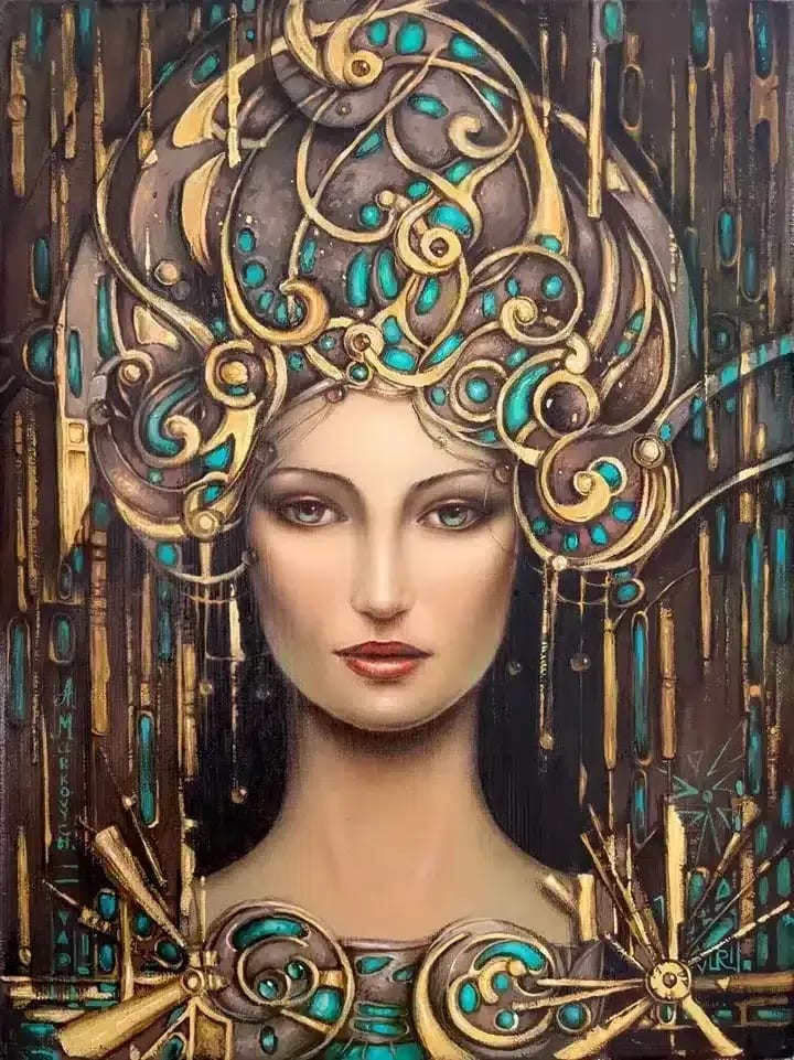 Turkusowa Pani — Anastasiya Markovych